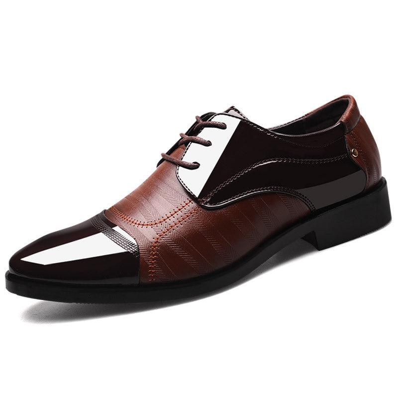2020 spring new leather shoes men's business suits plus size shoes fashion Baita wedding shoes one drop shipping