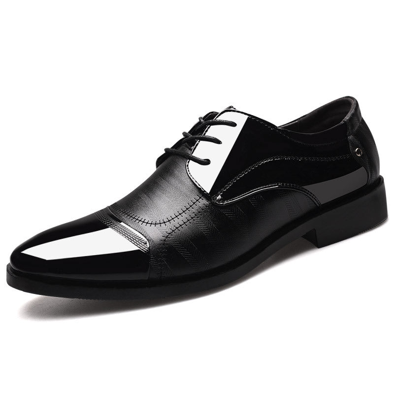 2020 spring new leather shoes men's business suits plus size shoes fashion Baita wedding shoes one drop shipping