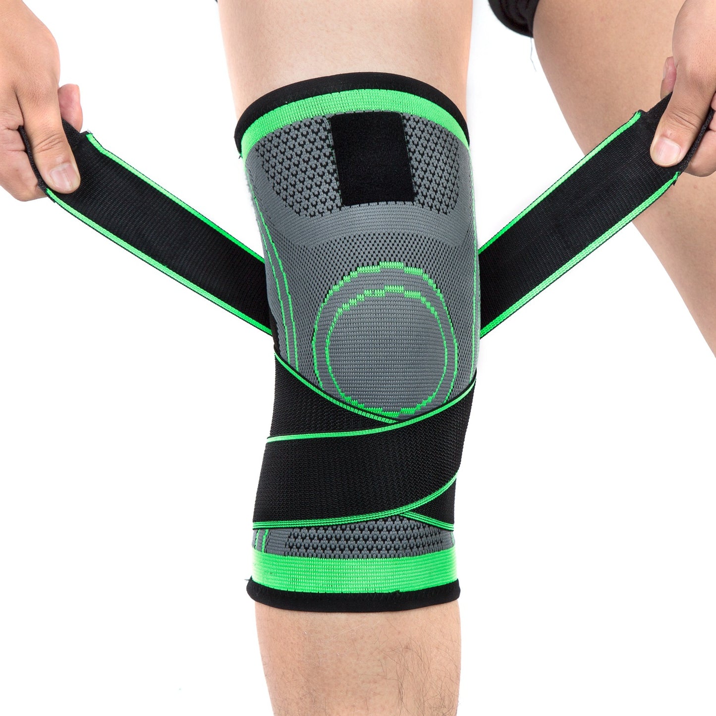 Cross-border special supply Daily sports knee pads Outdoor compression protection running hiking Knitting protective gear manufacturers wholesale