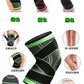 Sports compression knee pads running cycling basketball breathable strap knee pads non-slip warm nylon 3D compression knee pads