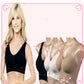 3pcs/set sexy genie bra With Pads Seamless push up bra plus size XXXL underwear wireless Bra black/white/nude