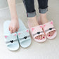 Women Slippers Cute Cartoon Cat Indoor Bathroom Animal Slipper Couples Slides Designer Flip Flops Soft Shoes