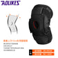 AOLIKES Knee Brace Polycentric Hinges Professional Sports Safety Knee Support Black Knee Pad Guard Protector Strap joelheira