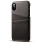 New application iphoneXSMax mobile phone case Apple 7plus leather case Maverick pattern note9 card protection case