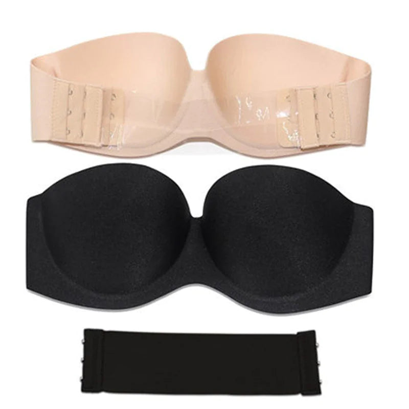 Strapless Glossy Invisible Bra