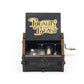 Wooden music box hand shake you are my sunshine creative wooden crafts music box classical engraving can be customized
