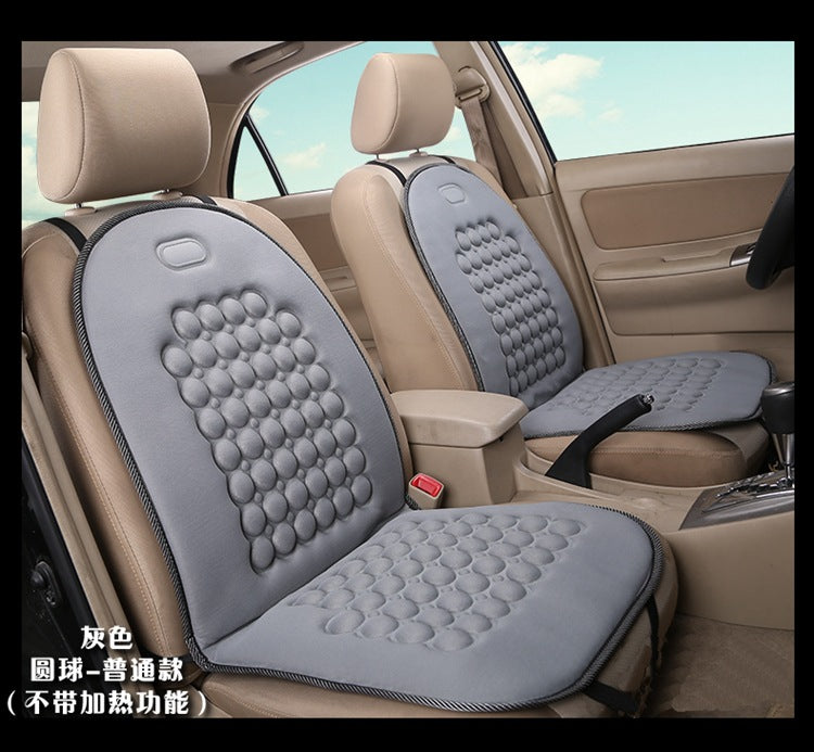 2Pcs In 1 Fast Heated & Adjustable Black/Grey/Blue/Red Car Electric Heated Seat Car Styling Winter Pad Cushions Auto Covers