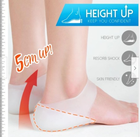 Height Increase Insole Heel Pad