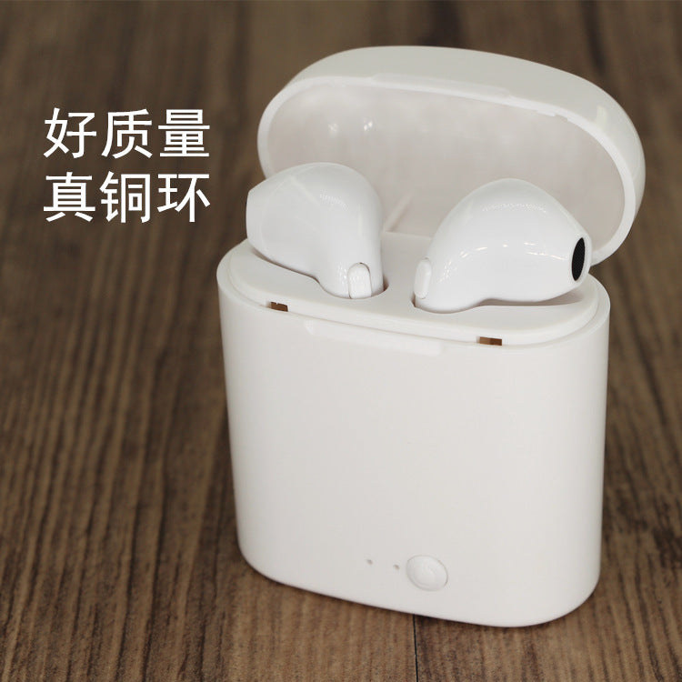 Bluetooth headset i7tws with charging box true wireless binaural Bluetooth headset i7s tws Bluetooth headset ebay burst