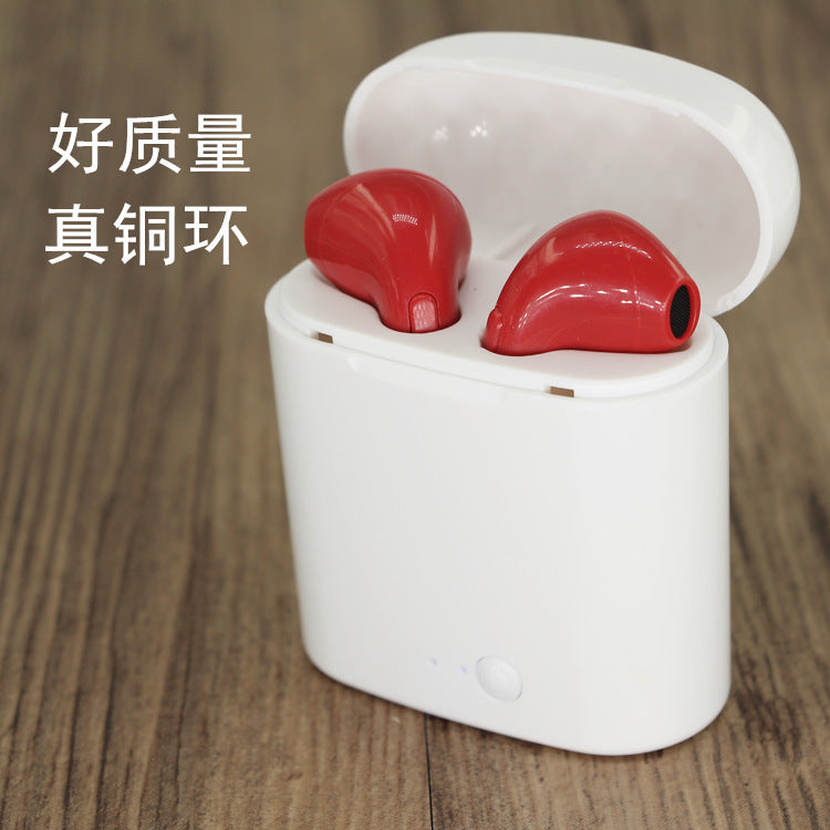 Bluetooth headset i7tws with charging box true wireless binaural Bluetooth headset i7s tws Bluetooth headset ebay burst