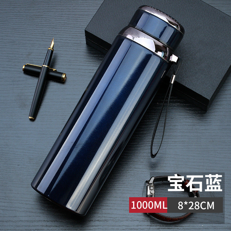 316 stainless steel large-capacity insulation cup 800 male and female students outdoor thermos bottle outdoor 1000 water cup portable