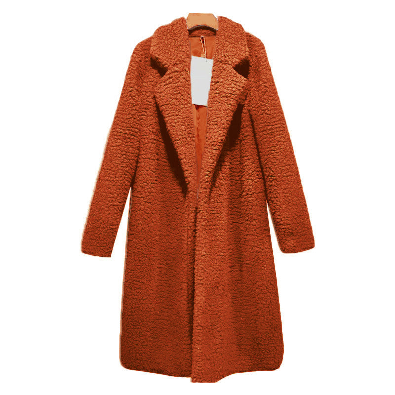 Spot low price clearance, please chat privately for autumn and winter cotton clothes, women's European and American lamb wool mid-length coats, women