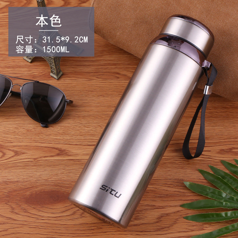 316 stainless steel large-capacity insulation cup 800 male and female students outdoor thermos bottle outdoor 1000 water cup portable