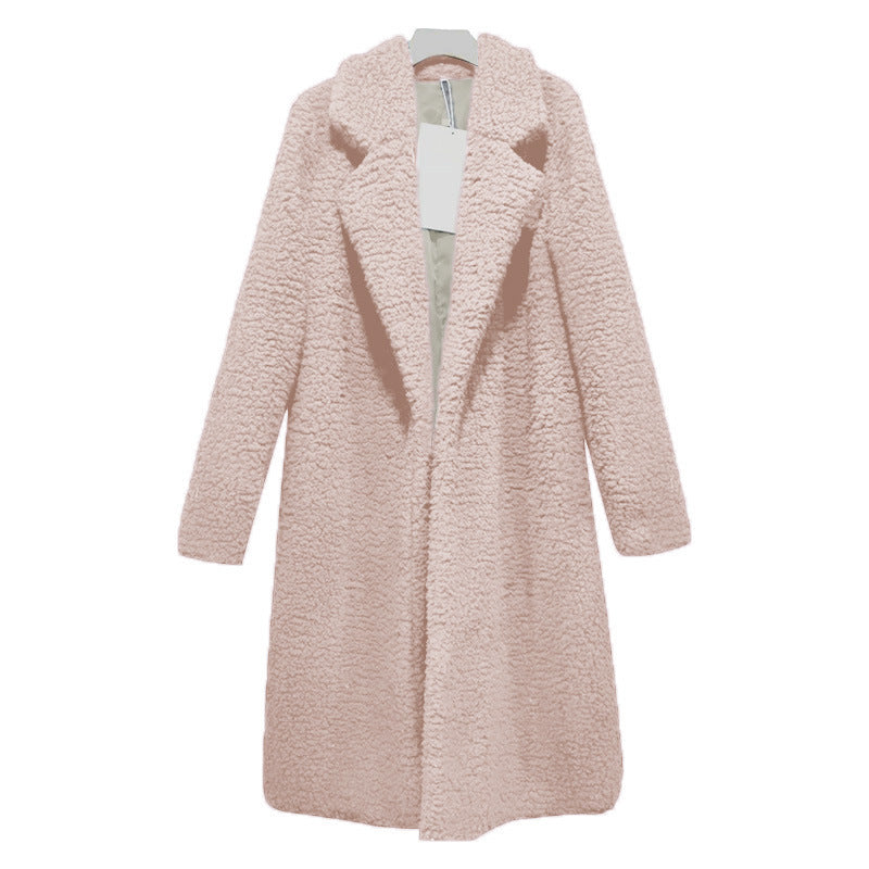 Spot low price clearance, please chat privately for autumn and winter cotton clothes, women's European and American lamb wool mid-length coats, women