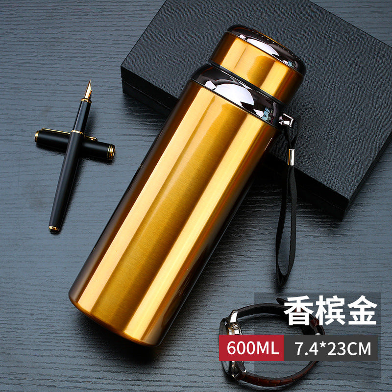 316 stainless steel large-capacity insulation cup 800 male and female students outdoor thermos bottle outdoor 1000 water cup portable