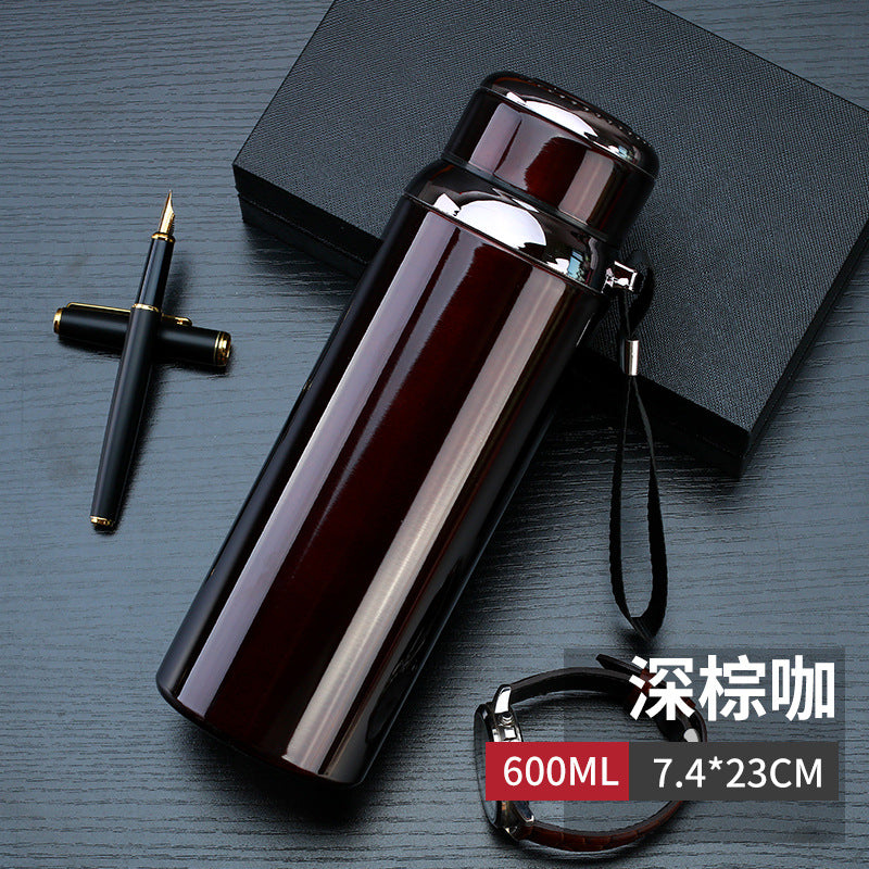 316 stainless steel large-capacity insulation cup 800 male and female students outdoor thermos bottle outdoor 1000 water cup portable