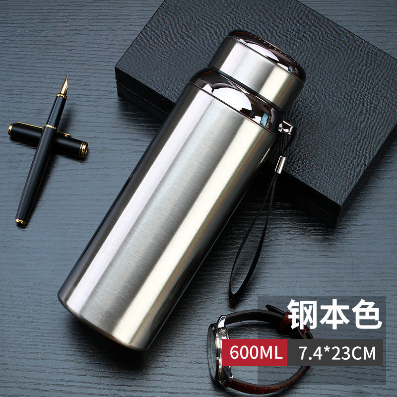 316 stainless steel large-capacity insulation cup 800 male and female students outdoor thermos bottle outdoor 1000 water cup portable