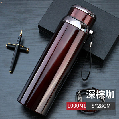 316 stainless steel large-capacity insulation cup 800 male and female students outdoor thermos bottle outdoor 1000 water cup portable