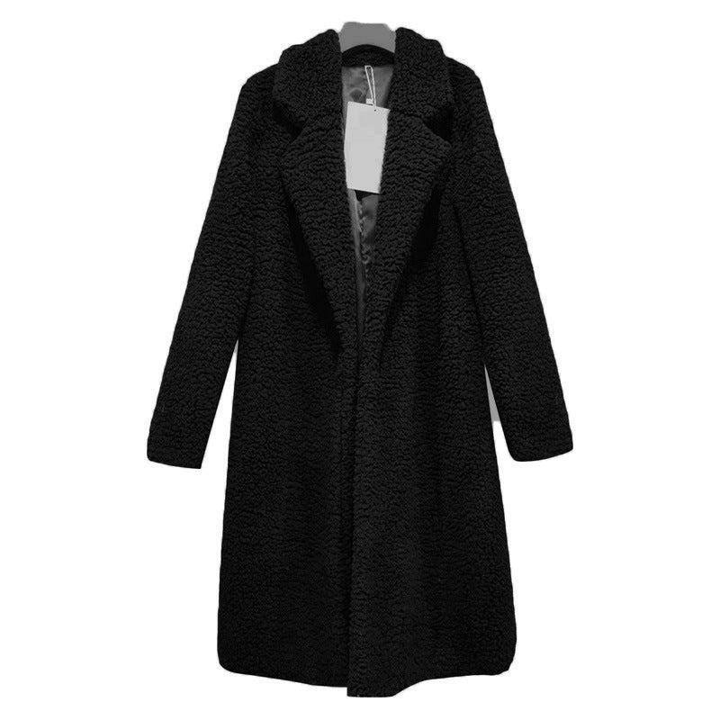 Spot low price clearance, please chat privately for autumn and winter cotton clothes, women's European and American lamb wool mid-length coats, women