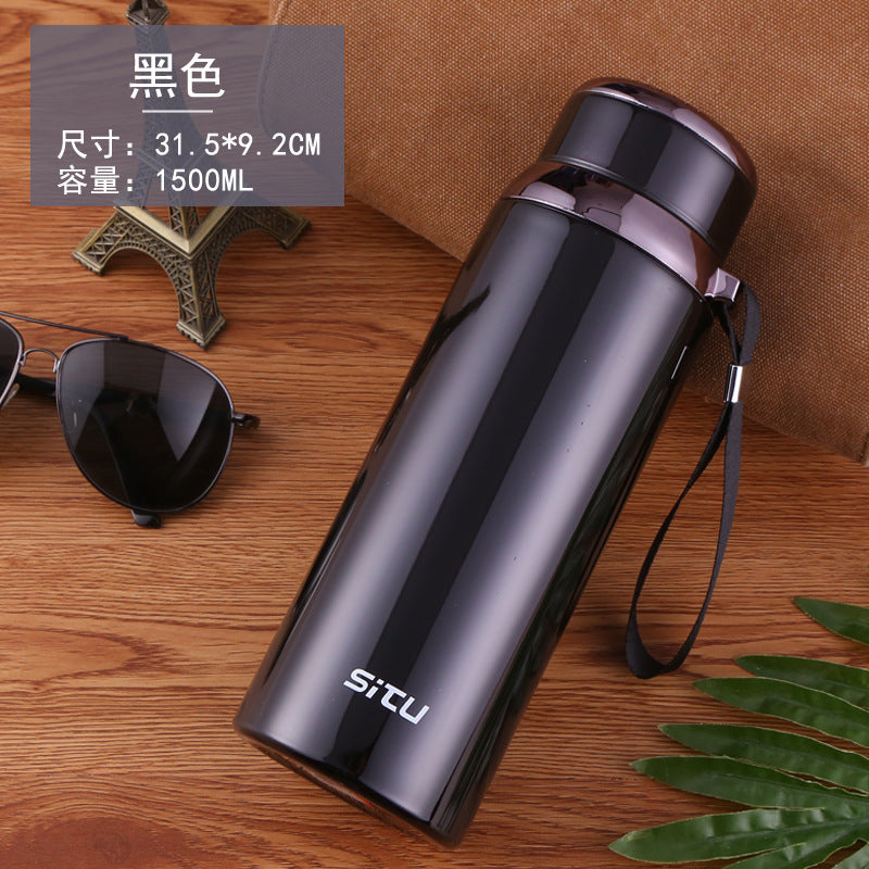 316 stainless steel large-capacity insulation cup 800 male and female students outdoor thermos bottle outdoor 1000 water cup portable