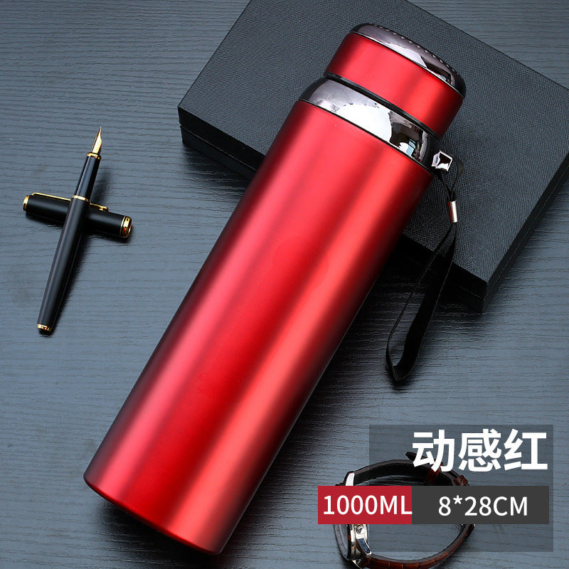 316 stainless steel large-capacity insulation cup 800 male and female students outdoor thermos bottle outdoor 1000 water cup portable