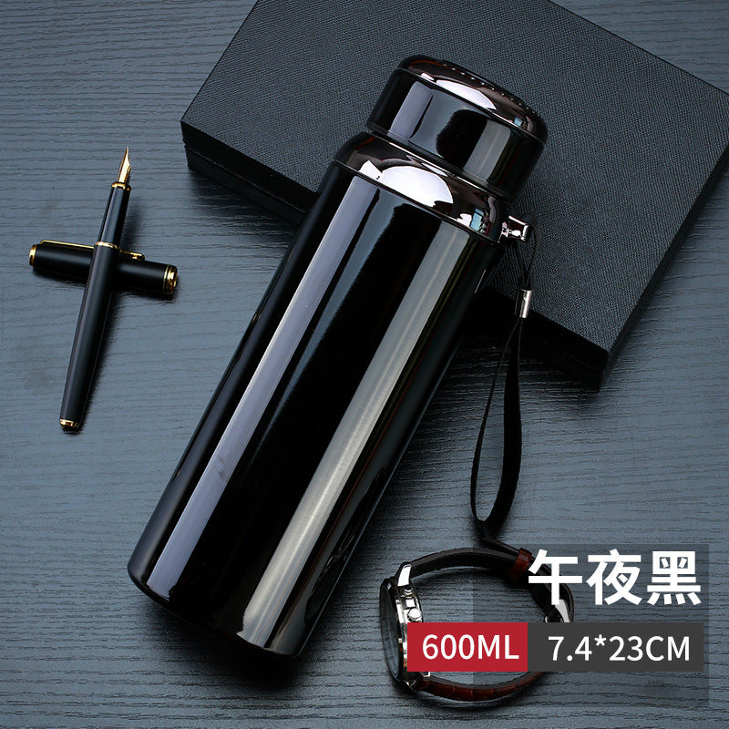 316 stainless steel large-capacity insulation cup 800 male and female students outdoor thermos bottle outdoor 1000 water cup portable