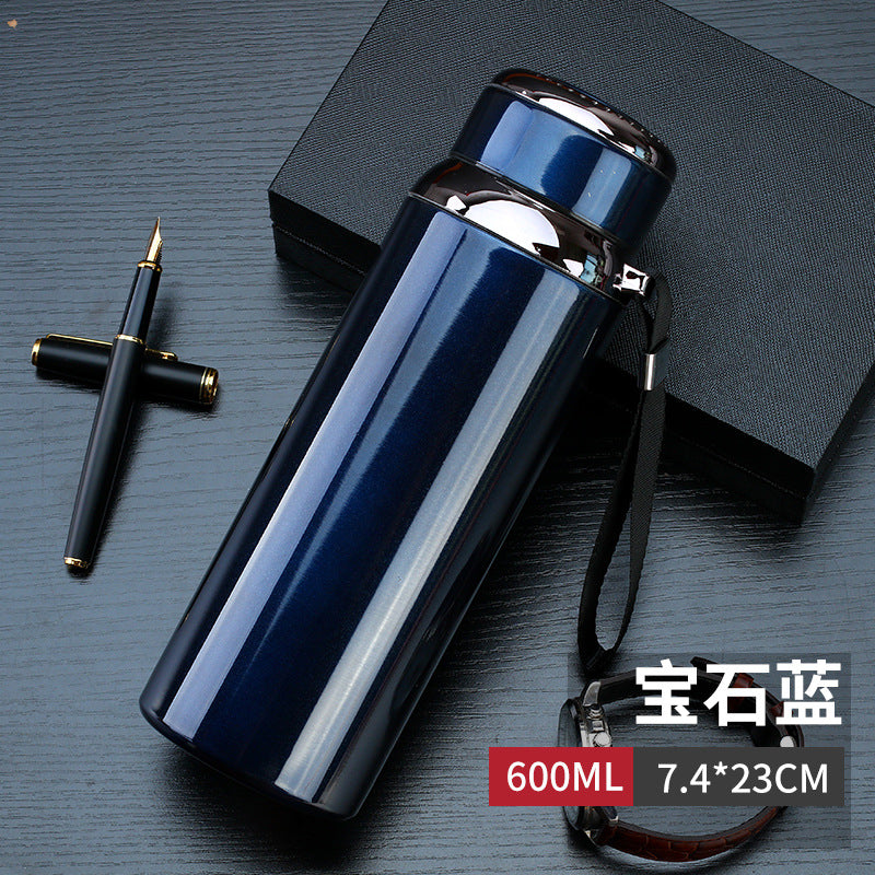 316 stainless steel large-capacity insulation cup 800 male and female students outdoor thermos bottle outdoor 1000 water cup portable